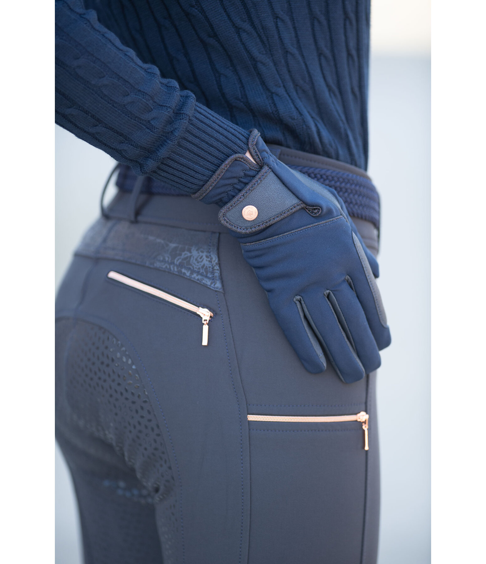 Winter Soft Shell Riding Gloves