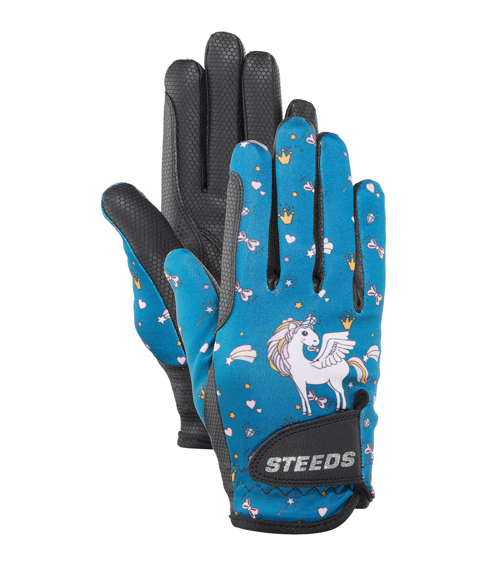 Childrens Winter Riding Gloves Unicorn