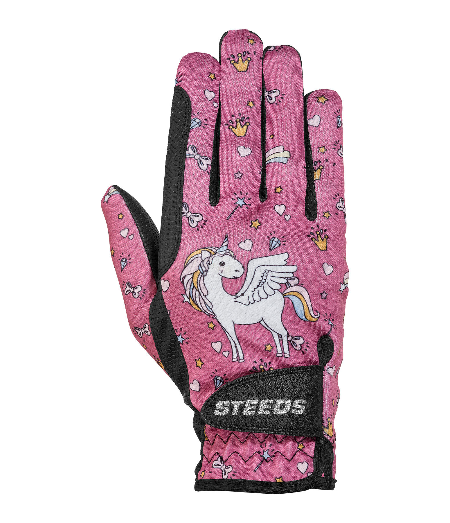 Childrens Winter Riding Gloves Unicorn