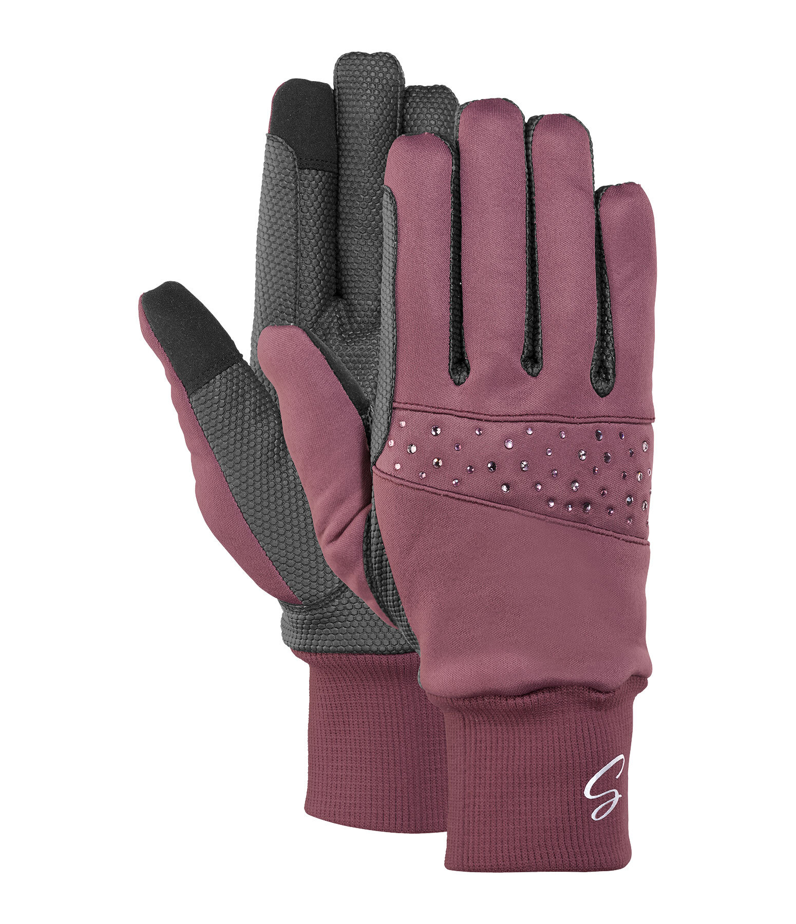 Winter Soft Shell Riding Gloves Sparkle