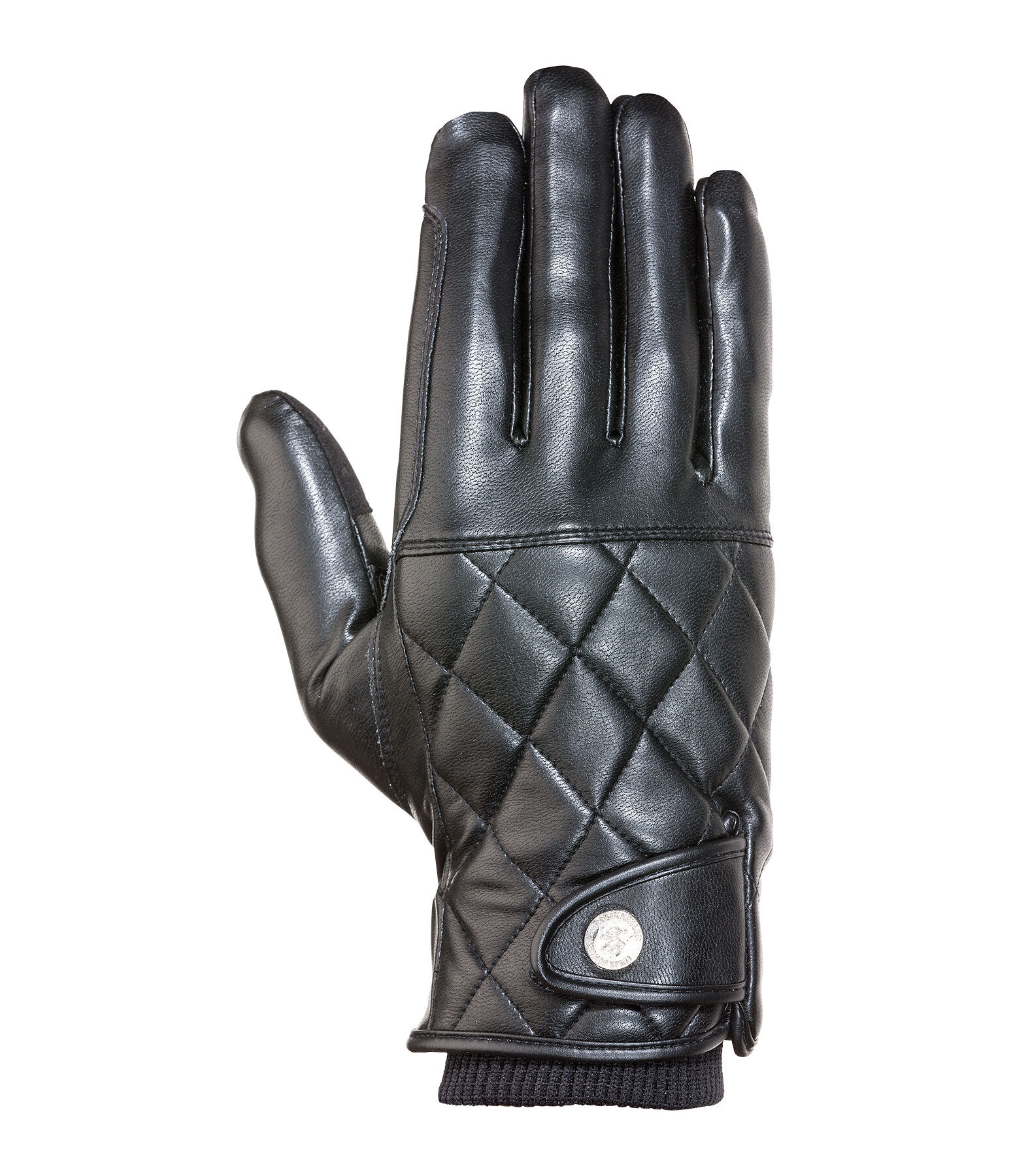 Quilted leather gloves discount