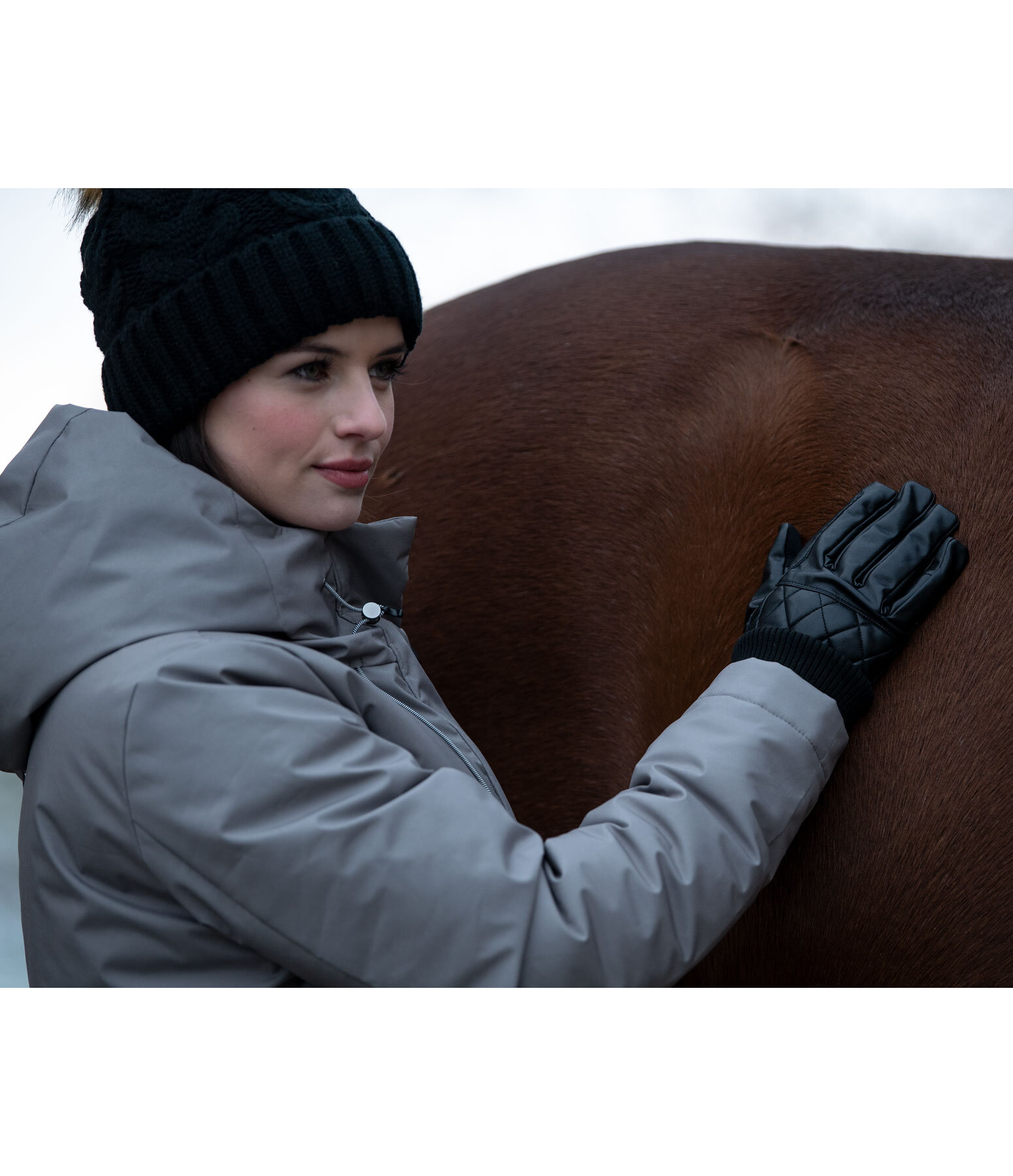 Winter Synthetic Leather Gloves Zermatt