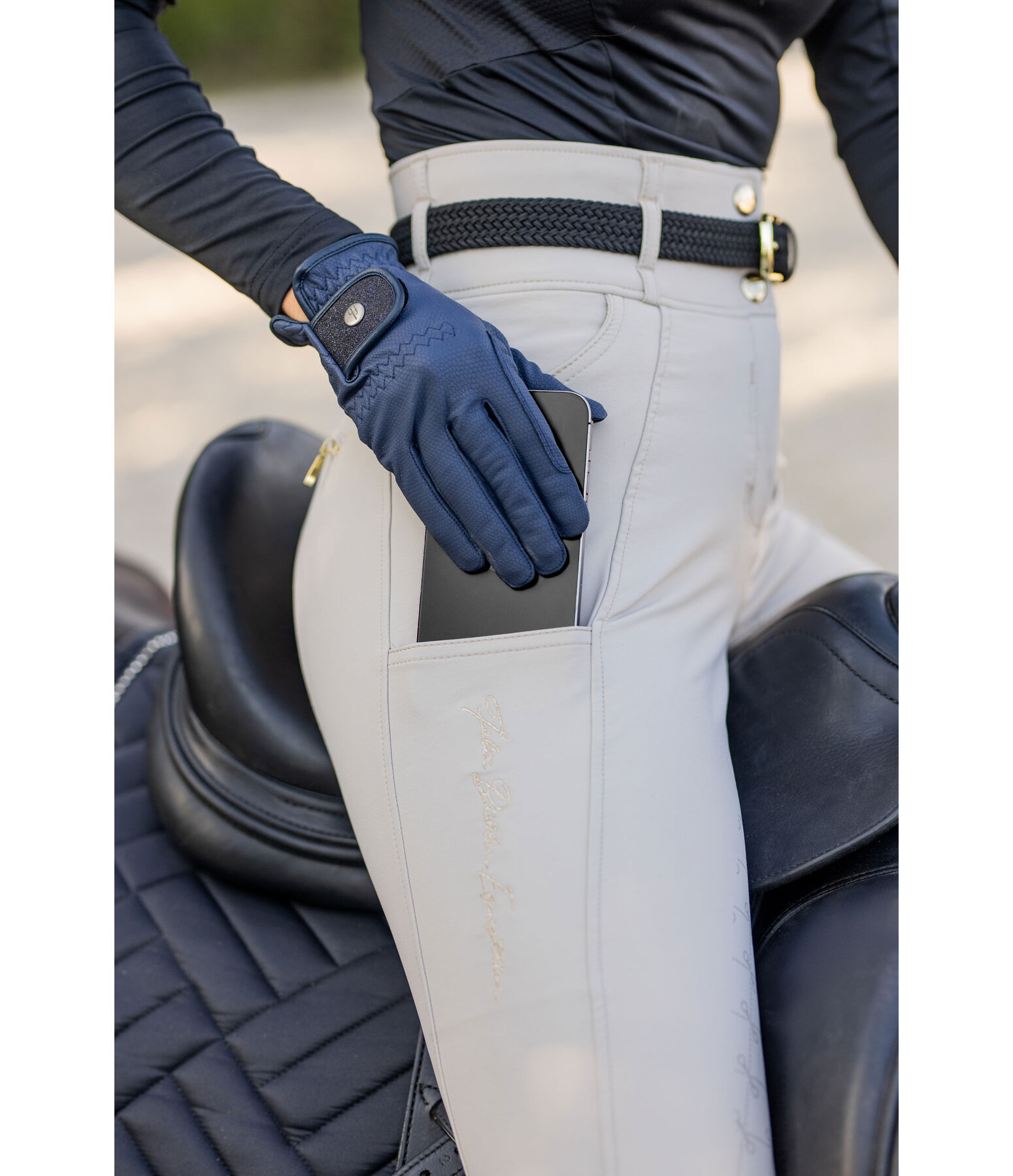 Riding Gloves Royal Grip Sparkle