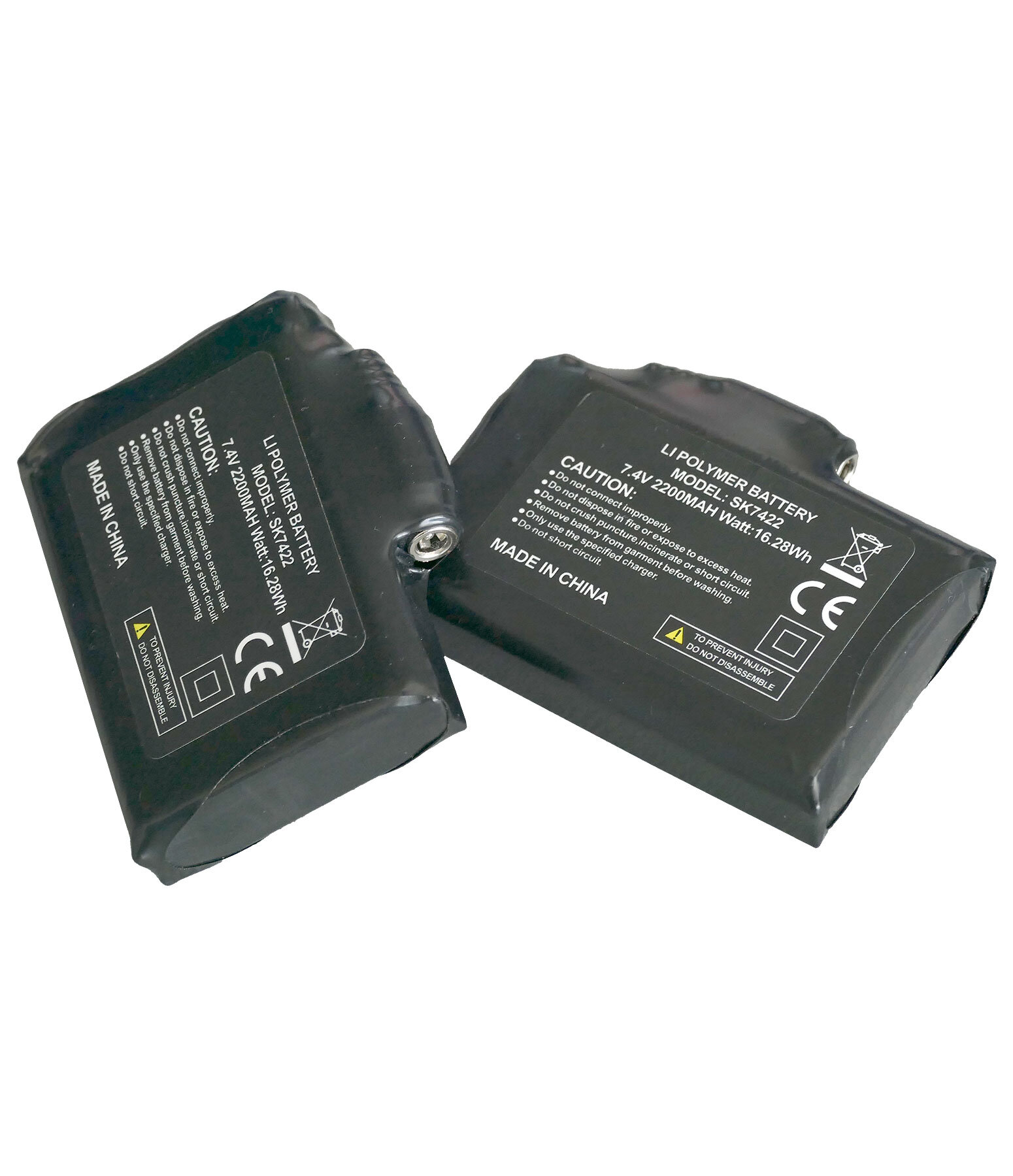 Battery Set for Winter Riding Gloves Heat