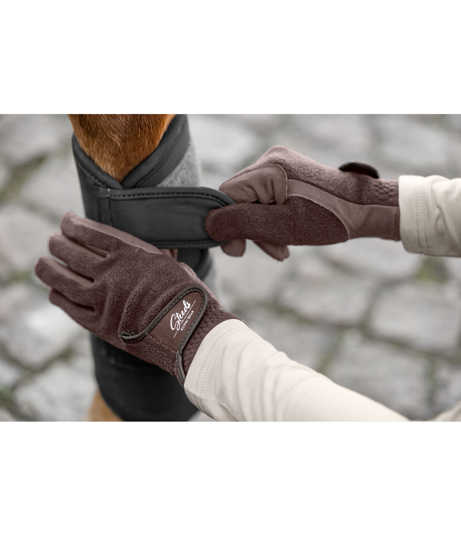 Winter Riding Gloves Comfort Fleece