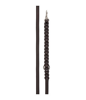 TWIN OAKS 2 in 1 Braided Leather Reins Tromm - 160023-2,5-DB