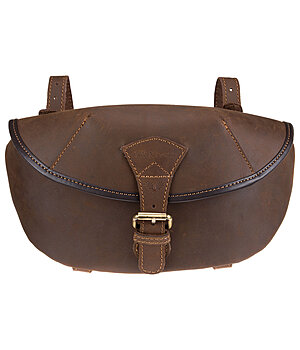 TWIN OAKS Genuine Leather Fork Saddle Bag Himalaya - 160073--DB