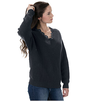 STONEDEEK Lace Knitted Sweater - 183403-M-DN