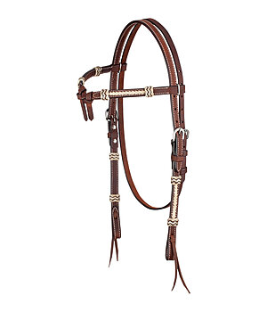STONEDEEK Headstall Braided Rawhide - 183695-C-BR