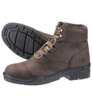EQUESTRIAN WORK WEAR Adventure Yard and Work Boots with Steel Toe Cap - 200017-6-DB
