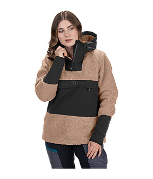 EQUESTRIAN WORK WEAR Hooded Sherpa Fleece Hoodie - 200019