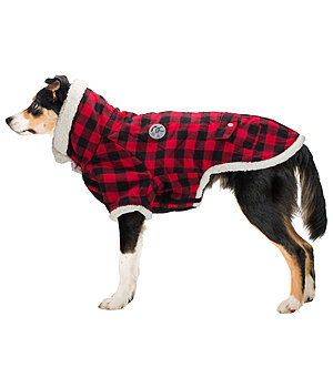sugar dog Flannel Dog Coat with Sherpa Lining Emmet - 231047