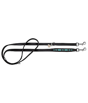 sugar dog Beaded Leather Dog Lead Austin - 231152