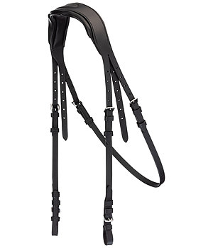 CLARIDGE HOUSE Mix & Match PRO Oiled Leather Headpiece Anatomical Shape - 320792-F-SS