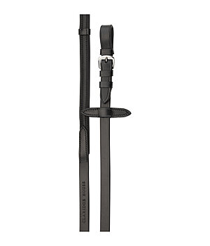 CLARIDGE HOUSE Oiled Calfskin Soft Leather Reins with Leather Stops - 320857-F-S