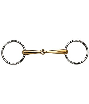 GOLD MEDAL Loose Ring Snaffle Bit, Single-Jointed - 350210-5