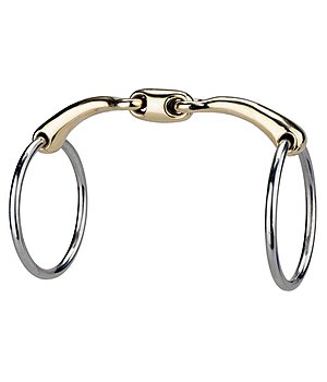 GOLD MEDAL Loose Ring Snaffle Bit Anatomica, Double-Jointed - 350244-5
