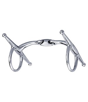 Qualcraft Full Cheek Eggbutt Snaffle Bit Anatomica - 350249