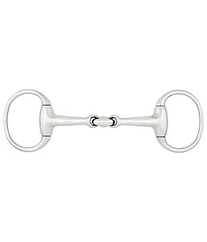 SILK STEEL Eggbutt Snaffle Bit Anatomica - 350357-5