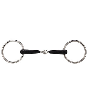 SHOWMASTER Rubber Snaffle Single-Jointed - 350409