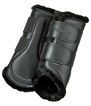 SHOWMASTER Teddy Fleece Dressage Boots, Front Legs - 530554-C-SX