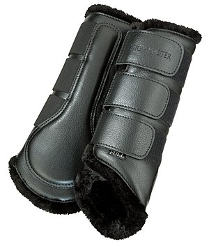 SHOWMASTER Dressage Boots Teddy Fleece, hind legs - 530555-C-SX
