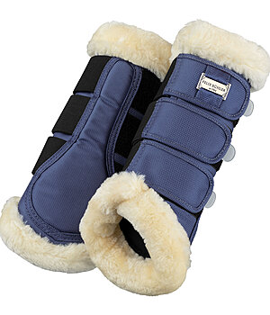 Felix Bühler Teddy Fleece Dressage Boots Essential, hind legs - 530692-F-CP