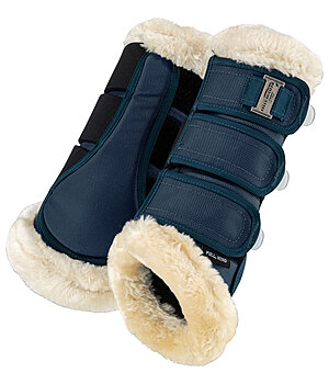 Felix Bühler Teddy Fleece Dressage Boots Essential, hind legs - 530692-F-PE