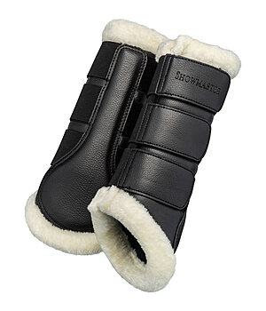 SHOWMASTER Teddy Fleece Dressage Boots Classic, Hind Legs - 530833-F-S