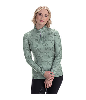 FENGUR Zip Functional Long Sleeve Shirt Asta - 580060