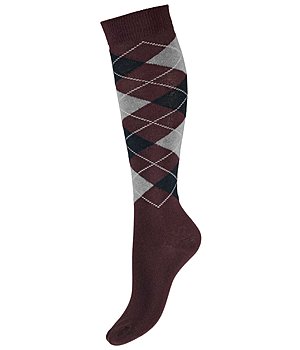 STEEDS Argyle Knee Socks - 650554-2-BO