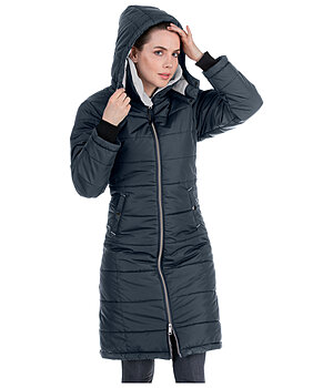 Long padded riding coat on sale