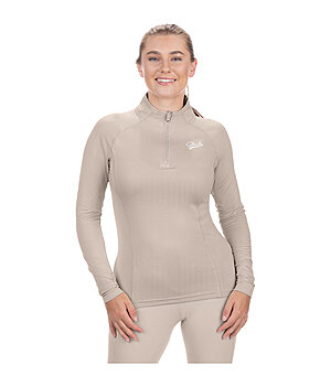 STEEDS Functional Zip Long Sleeved Shirt Lea - 653163-S-CH