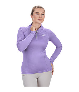 STEEDS Functional Zip Long Sleeved Shirt Lea - 653163-S-FL