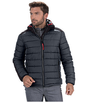 CMP Men's Hooded Quilted Jacket Louis - 653343-L-CF