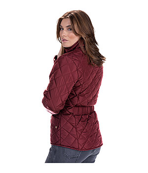 Quilted riding jacket top