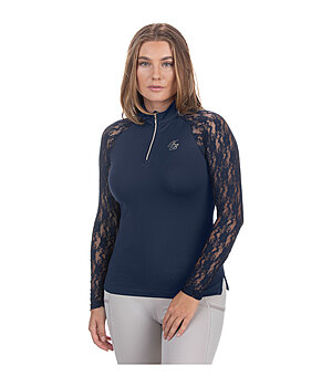 Felix Bhler Zip Functional Long Sleeve Shirt Sanne - 653761-S-NV