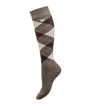 Felix Bhler Children's Knee High Socks Check - 680702-S-WA