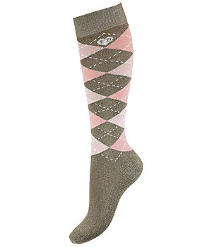 Felix Bühler Children's Glitter Knee Socks Caro - 680749-S-DU