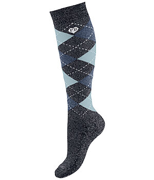 Felix Bühler Children's Glitter Knee Socks Caro - 680749-M-GB