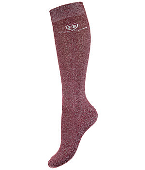 Felix Bühler Glittering Knee Socks for Children Shine - 680750-S-WT