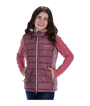 STEEDS Children's Combination Hooded Gilet Shana - 680885-12Y-RD