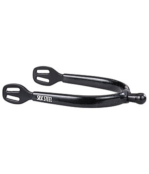 SILK STEEL Bobble Spurs Silicone Black - 710183