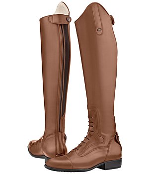 Boots equitation marron femme sales