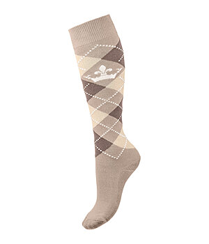 Felix Bhler Argyle Knee Socks - 750314-2-CH