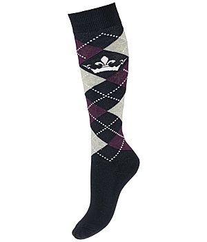 Felix Bhler Argyle Knee Socks - 750314-2-MN
