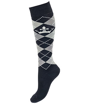 Felix Bühler Argyle Knee Socks - 750314-1-NV