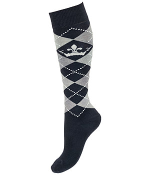 Felix Bhler Argyle Knee High Socks - 750314-2-NV
