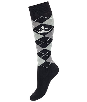 Felix Bhler Argyle Knee Socks - 750314-1-S