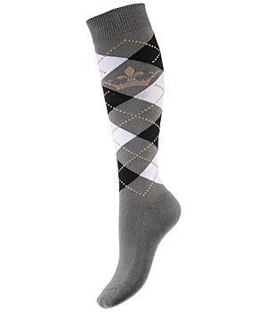 Felix Bhler Argyle Knee Socks - 750314-2-TT